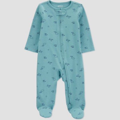 Image of Carter's Just One You® Baby Transportation Sleep N' Play - Blue 3M