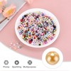 Unique Bargains No Hole ABS Round Faux Pearl for Vase Fillers DIY Home Decoration 800 Pcs - 4 of 4