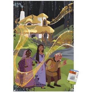Trends International Disney Wish - Collage Poster 1 (Family) Unframed Wall Poster Prints - 1 of 4