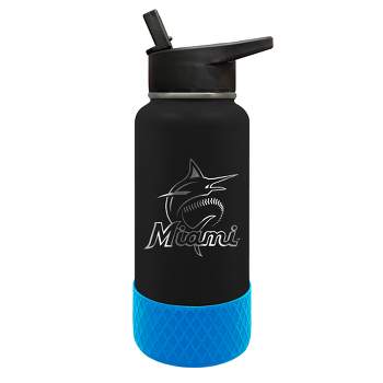 MLB Miami Marlins 32oz Thirst Hydration Water Bottle