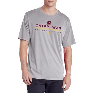 Men's Campus Lab Central Michigan University Collegiate Lines Men's Sport Active T-Shirt - 1 of 4