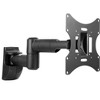 Monoprice Full-Motion Articulating TV Wall Mount Bracket - For TVs 23in to 42in Up to 66 lbs, Cable Covers, Fits Curved Screens, Flat, LED, OLED, LCD - 2 of 4
