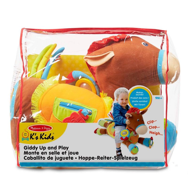 Melissa &#38; Doug Giddy-Up and Play Baby Activity Toy - Multi-Sensory Horse, 4 of 11