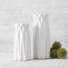Sullivans Origami White Decorative Vase - 2 of 4