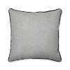 18"x18" Indoor Thanksgiving Plaid Pumpkins Applique Square Throw Pillow - Pillow Perfect - 2 of 4