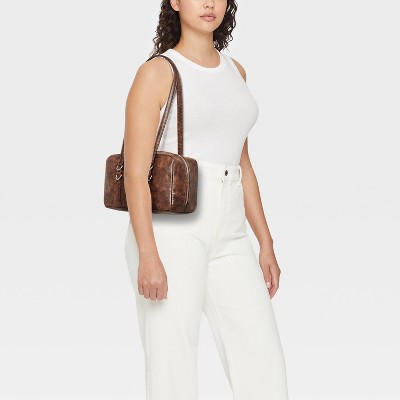 Wild Fable Long Handle Satchel Bag - Wild Fable™ Brown — фото 2
