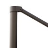 Crestlive Products 11.5'x11.5' Luxury Aluminum Frame Double Top Round Offset Cantilever Umbrella Black: UV-Resistant, Rustproof, Crank Tilt - 4 of 4