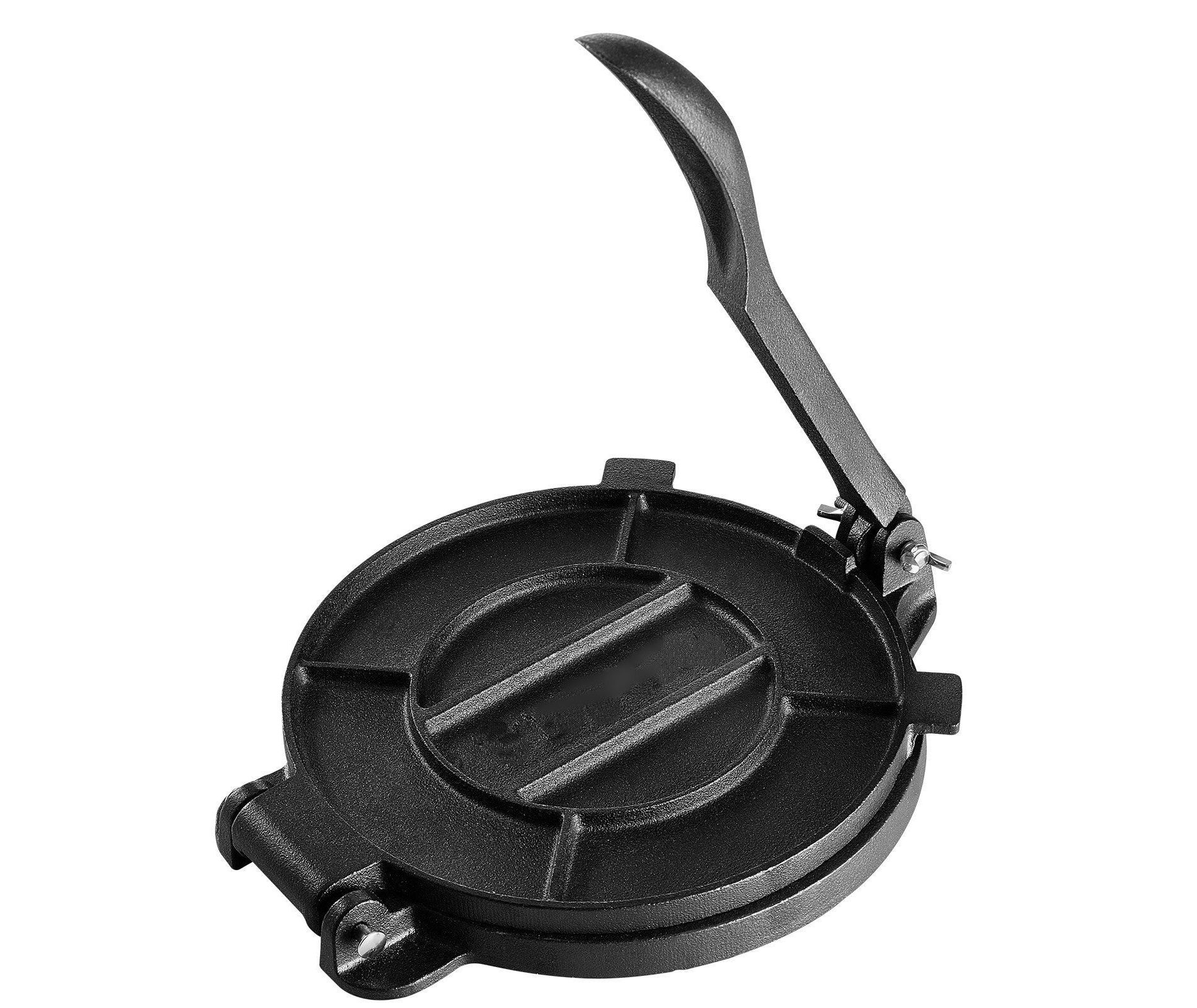 Mojar Tortilla Press, 10 Inch Tortilla and Roti Maker, Cast Iron Heavy Duty Tortilladora Press