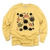 Simply Sage Market Halloween Pumpkins Garment Dyed Long Sleeve - 2 of 4