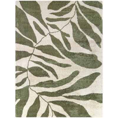 Misan Abstract Botanical Kids' Area Rug Green - Balta Rugs : Target