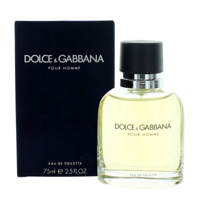 Dolce & Gabbana Pour Homme Eau de Toilette for Men, 2.5 oz