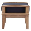 Modway Marina Outdoor Patio Teak Ottoman - 2 of 4