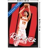 Trends International NBA Atlanta Hawks - Zaccharie Risacher 25 Framed Wall Poster Prints - 3 of 4