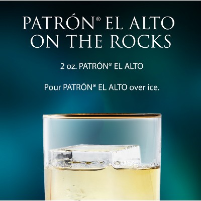Patron El Alto Tequila - 750ml Bottle