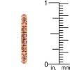 Slickblue Gorgeous Petite 0.6 Ct. Eternity Ring with Round Cut Cubic Zirconia, Mutiple Color Option, Sizes 5 to 10 - 4 of 4