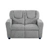 Home Imports Emporium Kids Deluxe Recliner Loveseat with Cupholders, Chenille Fabric - 3 of 4