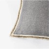 WiKineon Two-Piece Retro Linen-Trimmed Pillowcases ¨C Vintage-Inspired Design with Linen Accents, Soft & Breathable Fabric for Comfortable Sleep - 2 of 4