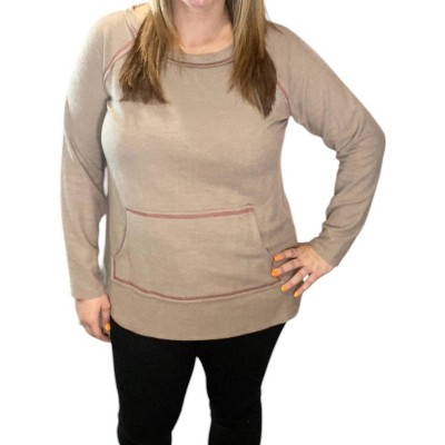 Women's Kangaroo Pocket Sweater - honeyme