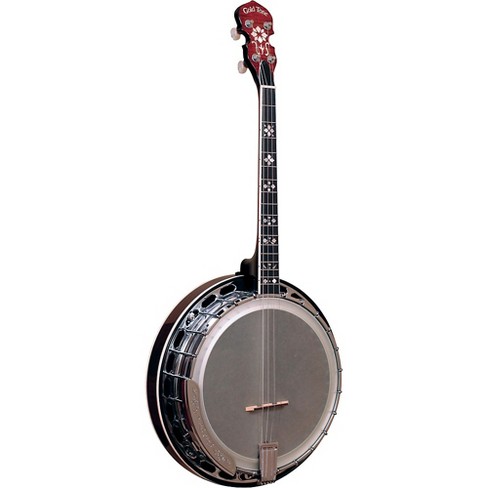 Gold Tone Mastertone IT-250F/L Left-Handed Irish Tenor Banjo With Flange Vintage Brown - image 1 of 1