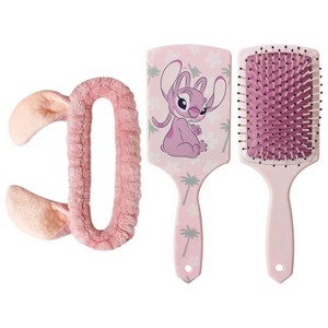 Disney Lilo & Stitch Spa Set – Angel Hair Brush & Spa Headband with Angles Ears - Disney Hair Accessories Ages 3+ - 1 of 4