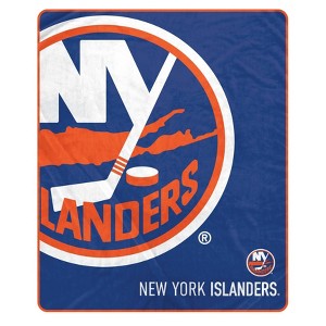 NHL New York Islanders 50"x60" Center Ice Ultra Soft Blanket - 1 of 2