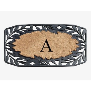 A1HC Natural Coir Doormat for Outdoor Entrance, Anti-Shed Treated Durable Front Door Mat 23x38 - 1 of 4