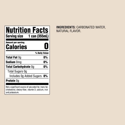 Lime Sparkling Water Unsweetened - 12 fl oz Can Good & Gather™