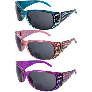 3 Pairs of Global Vision Eyewear Galaxy Safety Motorcycle Glasses - 1 of 4