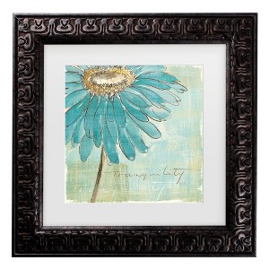 Trademark Fine Art - Chris Paschke Spa Daisies III Matted Framed Art - 1 of 4