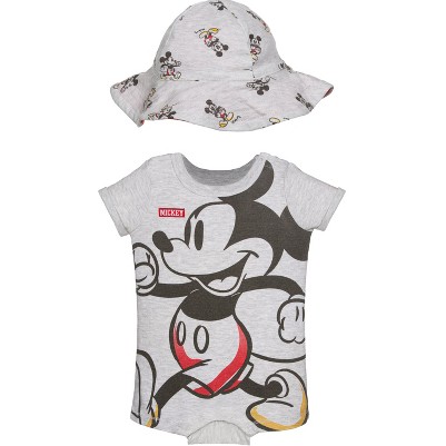 mickey mouse, gray