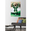Trends International NBA Milwaukee Bucks - Logo 16 Unframed Wall Poster Prints - 2 of 4