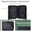 Summit Adventure 3-Piece Hardshell Carry-On Suitcase With Tote And Toiletry Bag - 4 of 4