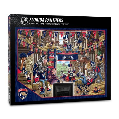 NHL Florida Panthers Barnyard Fans 500pc Puzzle