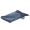 Saro Lifestyle Cotton Throw With Stitched Line Design - 3 of 4