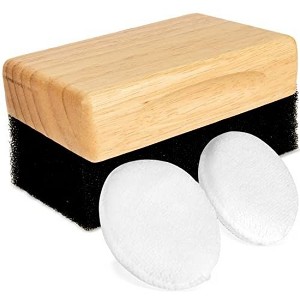 Impresa Oil & Wax Large Block Applicator with 2 Microfiber Buffing Pads, for Applying Cutting Board Oil & Wax to Surfaces - 1 of 4