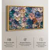 Art Remedy Jewel Flowers Colorful buterfly and flowers wall art Framed - 3 of 4