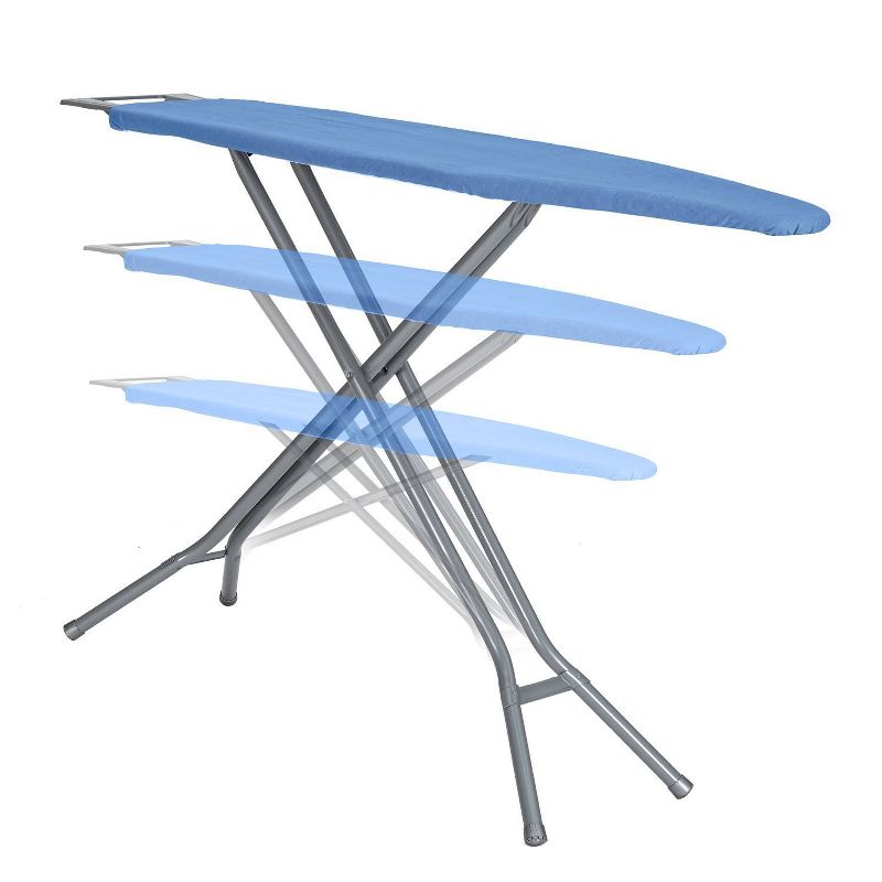 Seymour Home Products 4 Leg Mesh Top Ironing Board with Iron Rest Dark Blue, 4 of 15