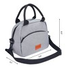 Unique Bargains Insulated Leakproof Waterproof Adult Freezable Lunch Bag 9.4 x 5.1 x 8.3 Inches - 2 of 4
