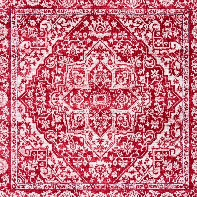 red/ivory