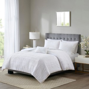 4Pcs Duvet Set, Cozy Bedding Set, Cotton Bed Comforter - 1 of 4