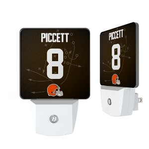 NFL Cleveland Browns Players Game Tactic Night Light 2-Pack - 1 of 4