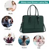LaLaptop Bag for Women Leather Work Tote 15.6 Inch Laptop for Computer Messenger Bag - 3 of 4