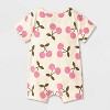 Baby Girls' Short Sleeve Romper - Cat & Jack™ - 2 of 4