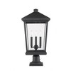Z-Lite Beacon 3 - Light Lantern in  Black - 3 of 4