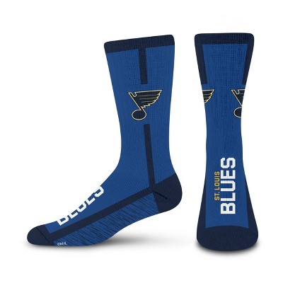 NHL St. Louis Blues Rise Up Crew Socks - Large
