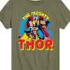 Boys' - Marvel - Thor The Mighty Short Sleeve Graphic T-Shirt - 2 of 4