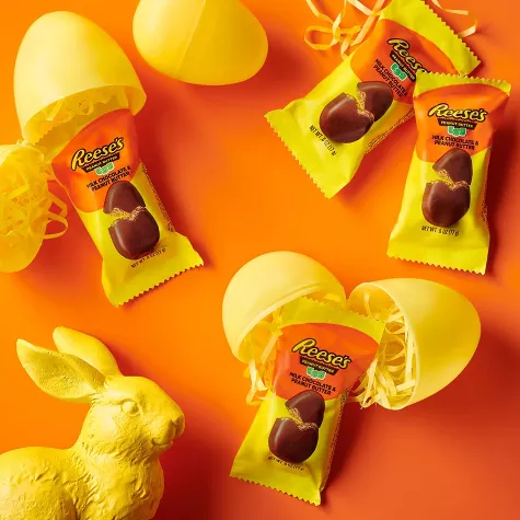 Reese&#39;s Milk Chocolate Peanut Butter Easter Candy Snack Size - 9.6oz, 2 of 6