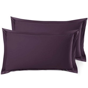 Nestl Soft Pillow Shams Set of 2, Double Brushed Microfiber Pillow Covers, Premium Pillow Shams With 1.5” Flange - 1 of 4
