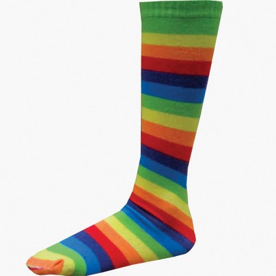Dress Up America Striped Rainbow Knee Socks - One Size : Target