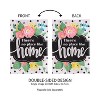 Floral Home Burlap Garden Flag - 4 of 4